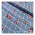 Floral design plain style chiffon digital printing fabric